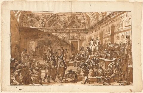 Felice Giani, The School of Rome