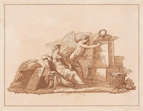Felice Giani, Personification of Architecture with the Genius of the Fine Arts