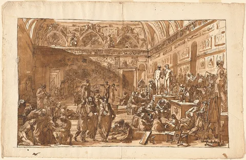 Felice Giani, The School of Rome