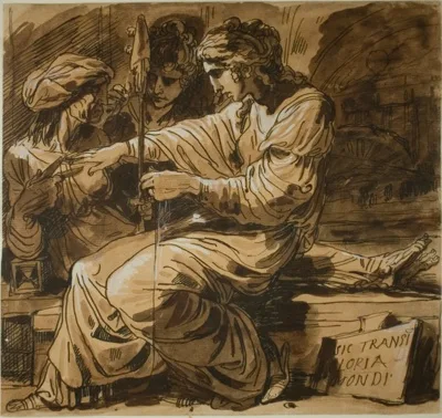 Felice Giani, The Three Fates