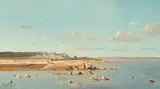 Paul Guigou, Washerwomen on the Banks of the Durance