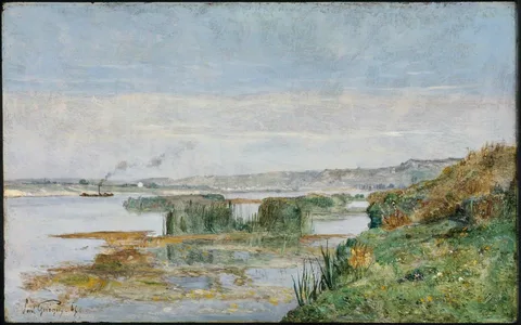 Paul Guigou, View of Triel