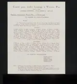 Alberto Martini, Brief aan Philip Zilcken