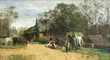 Hans Peter Feddersen, Polish village