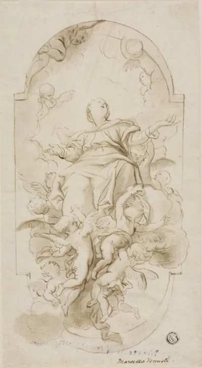 Domenico Piola, Assumption of the Virgin