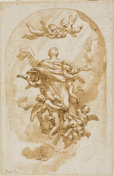 Domenico Piola, Assumption of the Virgin
