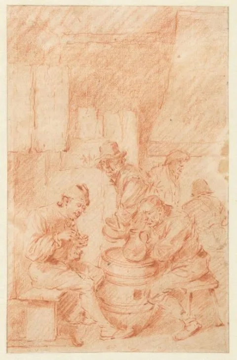 Egbert van Heemskerck, Herberg met drinkende boeren