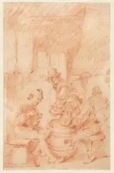 Egbert van Heemskerck, Herberg met drinkende boeren
