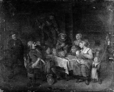 Egbert van Heemskerck, Peasants Merry-Making