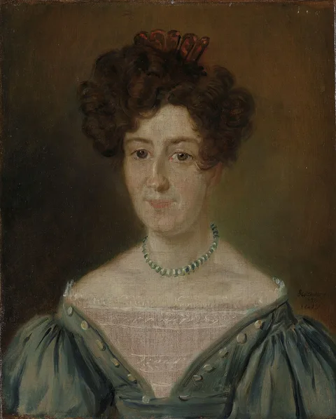 Mathias Stoltenberg, Portrait of Benedicte Dorthea Thaulow, b. Møinichen