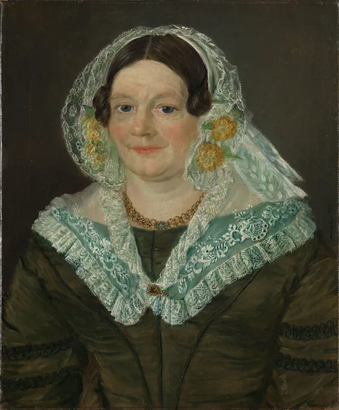 Mathias Stoltenberg, Portrait of Ellen Sophie Richter, b. Bernhoft