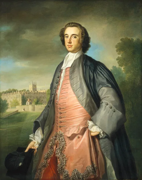 George Knapton, A Graduate of Merton College, Oxford