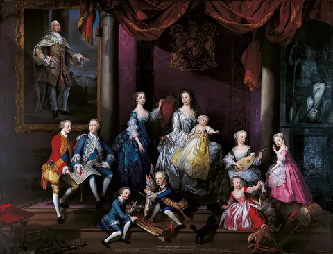 George Knapton, The Family of Frederick, Prince of Wales