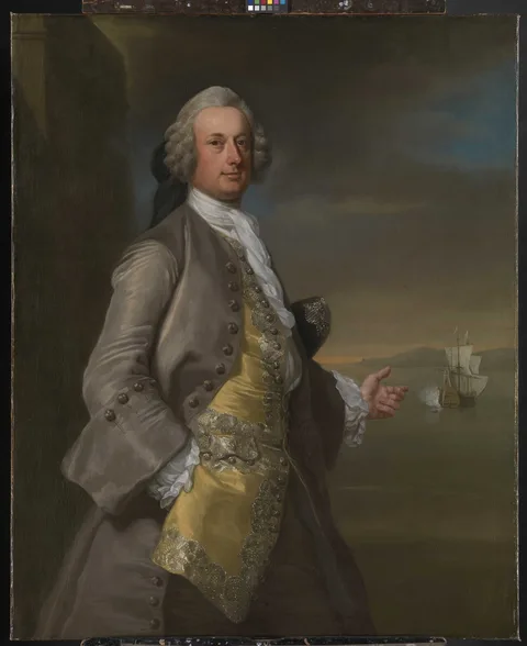 George Knapton, Captain Richard Chadwick, d. 1748