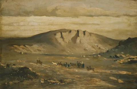 Adolf Kosárek, Lonely Landscape (Peasants´ Wedding)