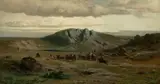 Adolf Kosárek, Deserted Landscape (Village Wedding)