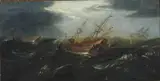 Aert Anthoniszoon, Ships in a storm