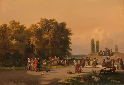 Charles Rochussen, Park in the Vicinity of Paris