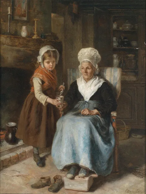 André-Henri Dargelas, Visit to the Grandmother