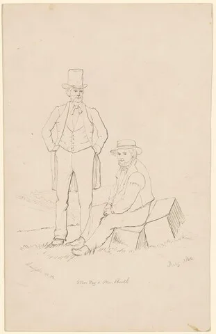 James Wells Champney, Mr. Way and Mr. Booth