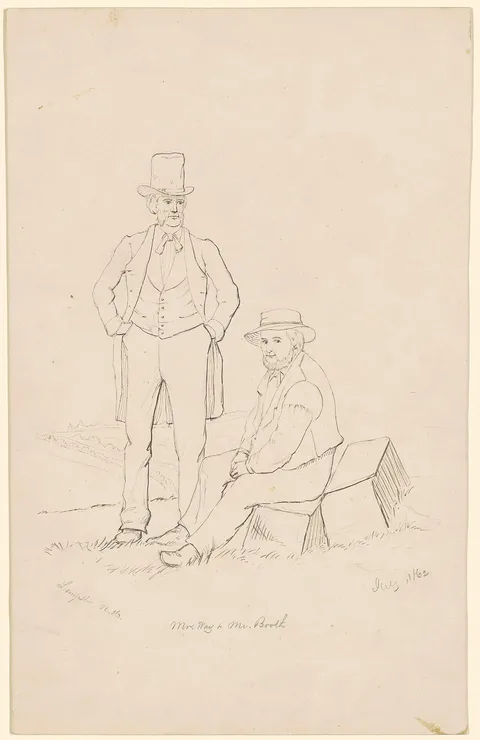James Wells Champney, Mr. Way and Mr. Booth