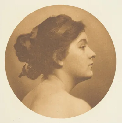 James Wells Champney, A Study, No. 16 from the portfolio "American Pictorial Photography, Series II” (1901)