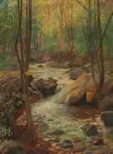 Alexander Demetrius Goltz, Woodland Stream