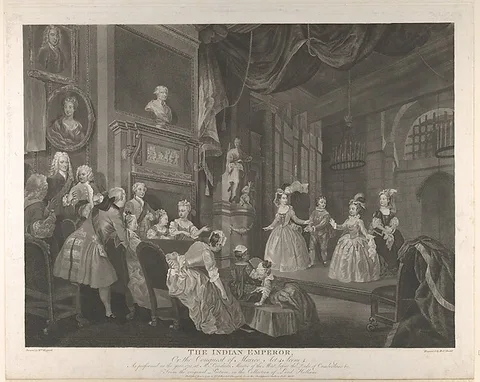 Robert Dodd, The Indian Emperor, or, The Conquest of Mexico, Act 4, scene 4