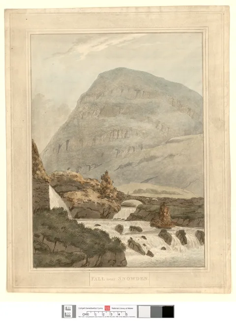 William Woollett, Snowden Hill, and the adjacent Country in North Wales