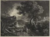 William Woollett, The Destruction of the Children of Niobe