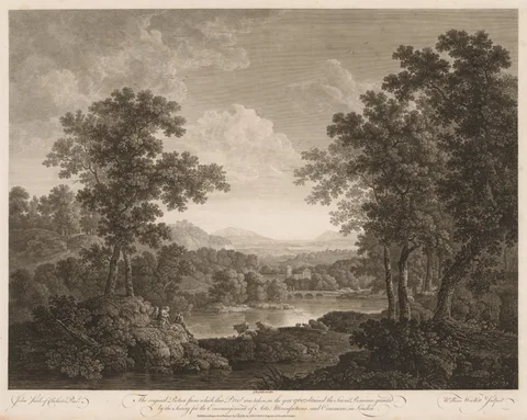 William Woollett, Landscape
