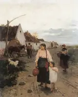 Lajos Deák Ébner, Confines of the Village
