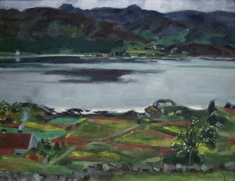 Bernt Tunold, View from Selje