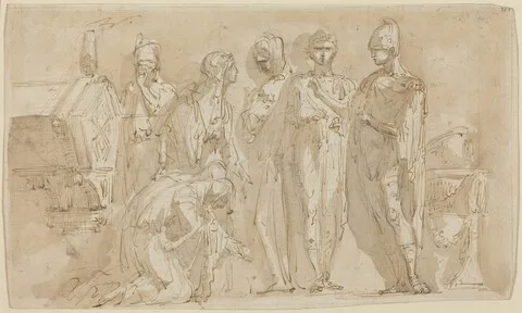 Giuseppe Bernardino Bison, Coriolanus before the Women of Rome