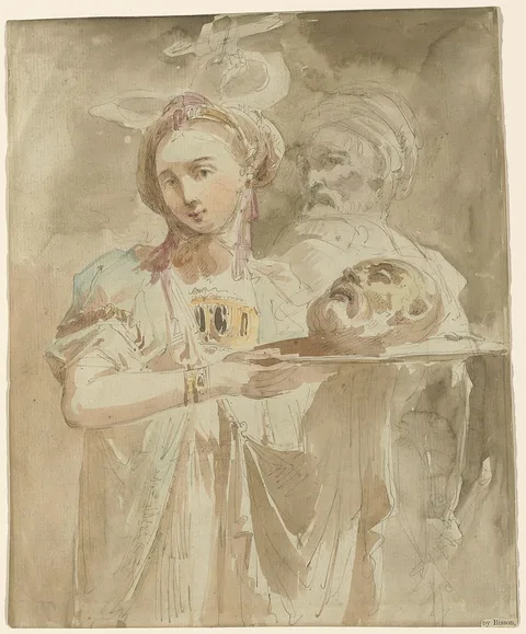 Giuseppe Bernardino Bison, Salome with the Head of Saint John the Baptist
