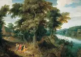 Jasper van der Lanen, Diana and her nymphs hunting