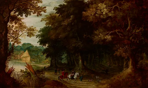Jasper van der Lanen, Landscape – Walk through a Forest