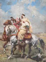 Henri Emilien Rousseau, Arab Warriors