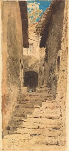 Pio Joris, A View in Subiaco