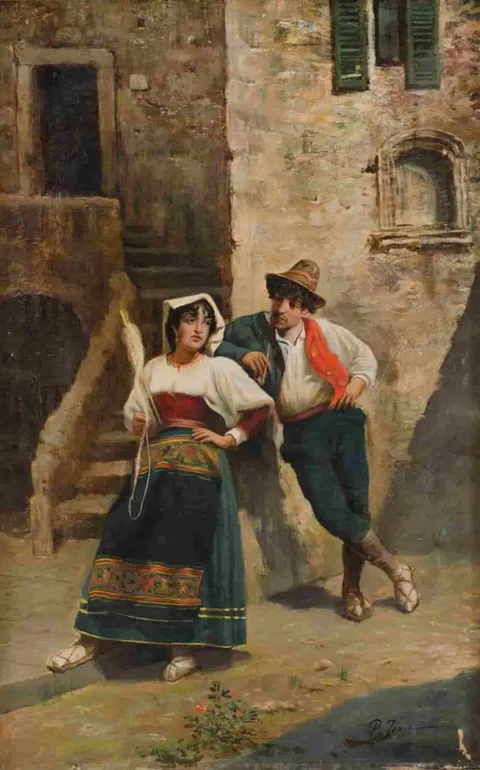 Pio Joris, Characters (A couple from Ciociaria)