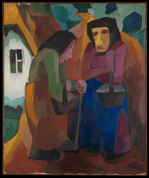 Martel Schwichtenberg, Frauen vor dem Hau