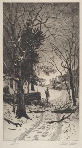 Hamilton Hamilton, Untitled (Winter Landscape)
