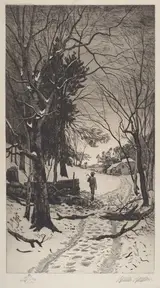 Hamilton Hamilton, Untitled (Winter Landscape)