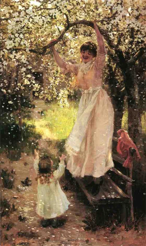 Hamilton Hamilton, Falling Apple Blossoms