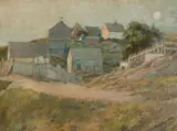 George Wharton Edwards, Farmhouses on Monhegan Island