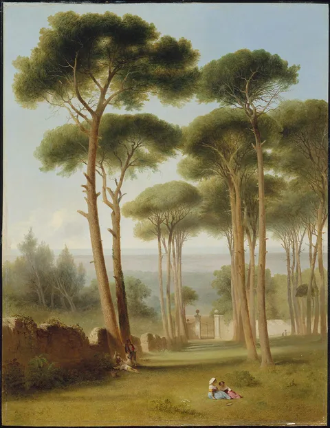 John Gadsby Chapman, Pines of the Villa Barberini