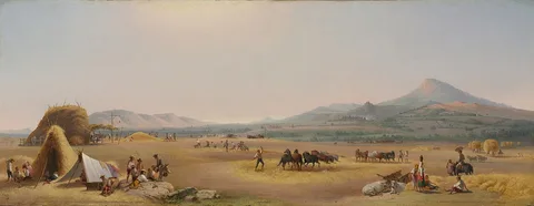 John Gadsby Chapman, Harvest on the Roman Campagna