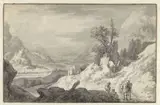 Jan van Aken, Mountain Landscape with a River Valley