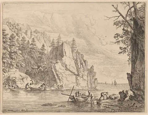 Jan van Aken, View of the River Rhine