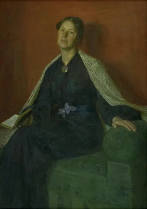 August Eiebakke, Portrait of a Lady